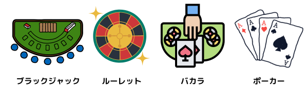 カジノゲーム 種類